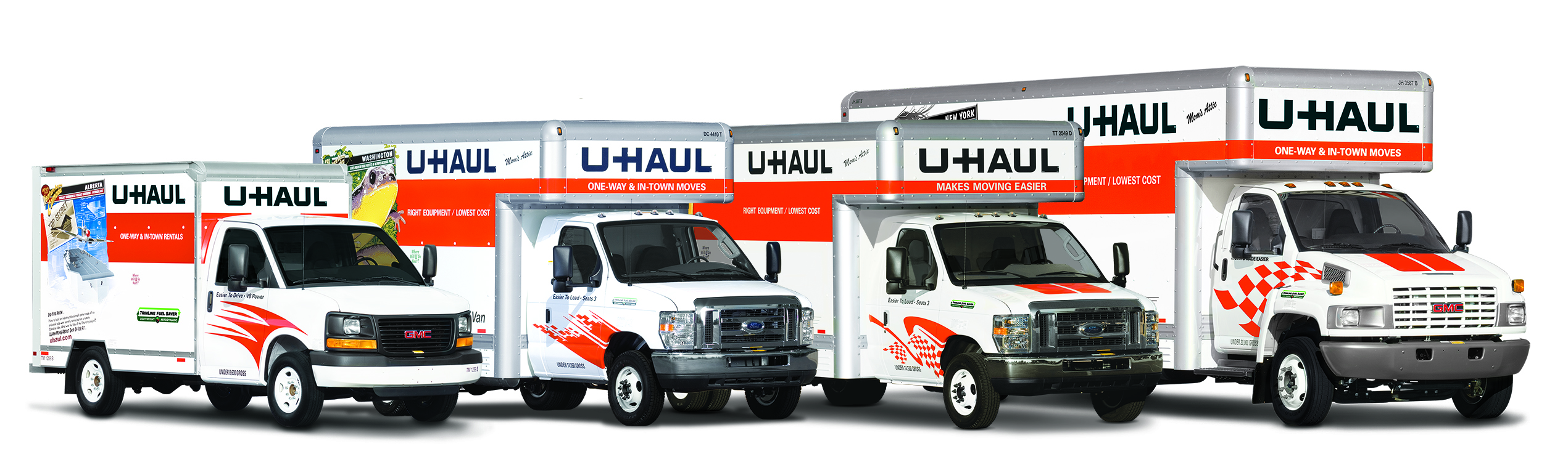 U-Hail Truck Lineup